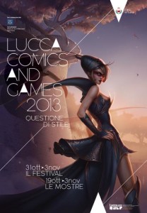 Locandina Lucca Comics 2013 B