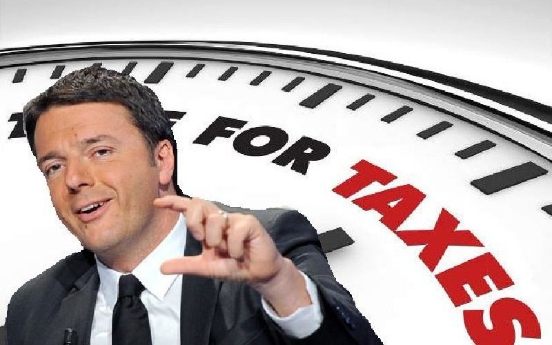 Renzi taglia le tasse. Ma va là è solo un annuncio