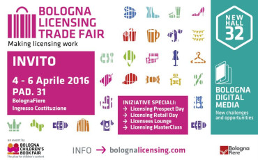 Licensing: 3,18 miliardi si incontrano a Bologna dal 4 al 6 aprile