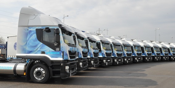 La flotta più numerosa di camion GNL è in Francia