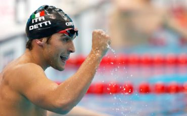 Detti prima medaglia italiana nel nuoto