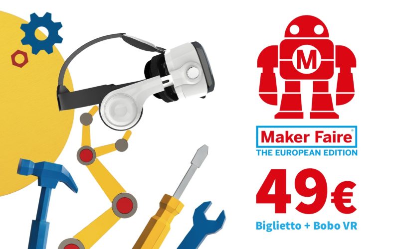 Un tuffo nel Maker Faire 3D experience il 16 ottobre a Roma