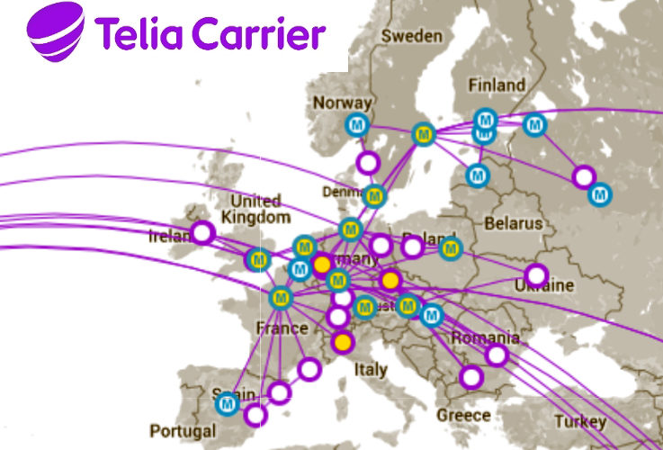 Telia Carrier potenzia la connettività tra Milano, Nord Africa, Medio Oriente e Asia