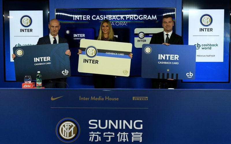 Inter e Cashback World by Lyoness firmano partnership