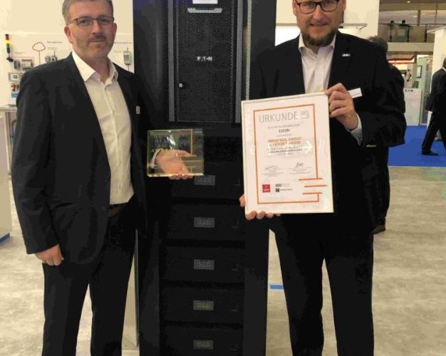 Eaton premiata all’Hannover Industrial Energy Efficiency