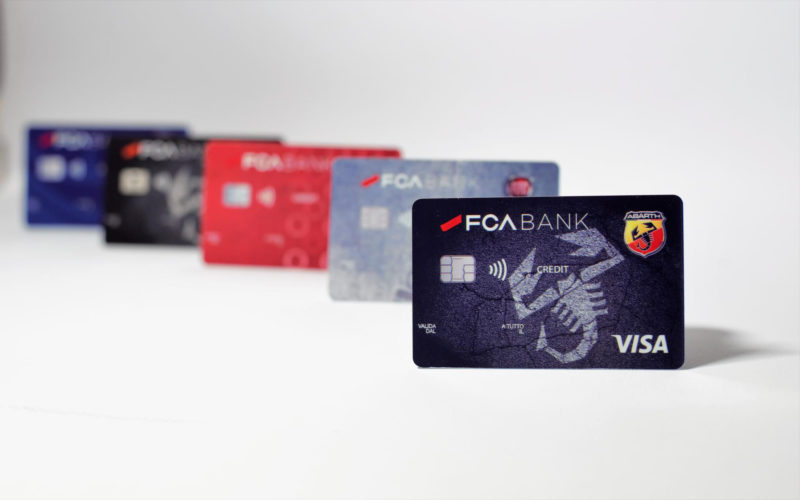 Fca Bank lancia 5 carte di credito