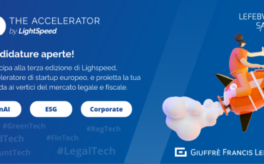 Come candidarsi a LightSpeed acceleratore europeo di Lefebvre Sarrut